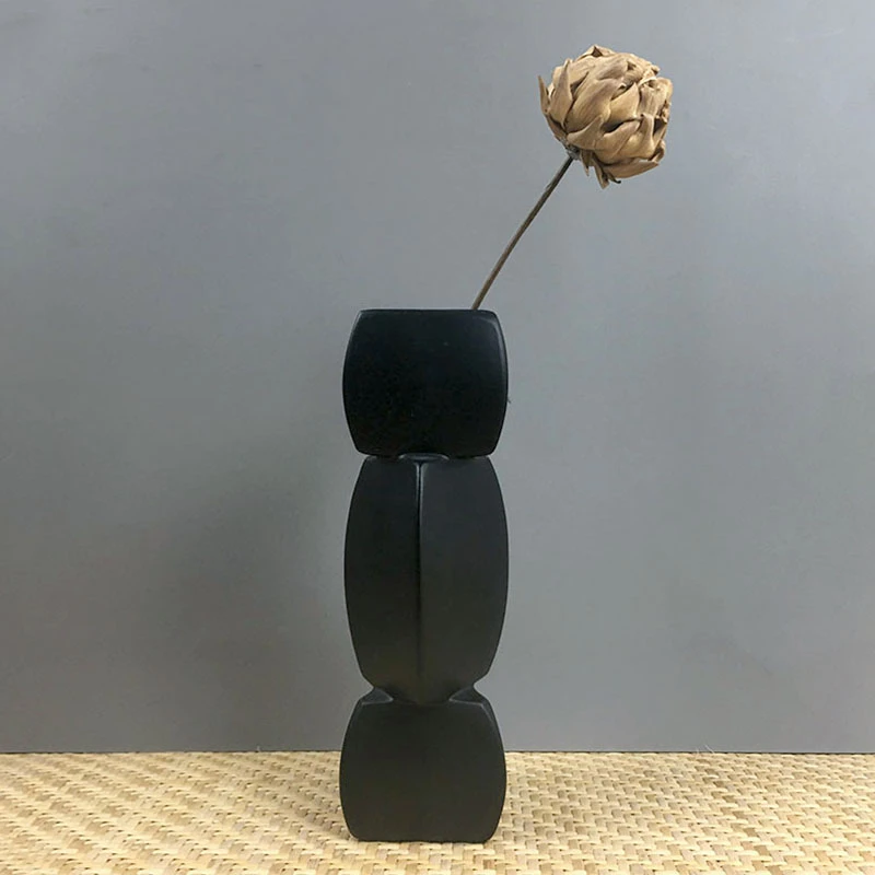 Abstract Art Ceramic Vase Modern Nordic Ornament