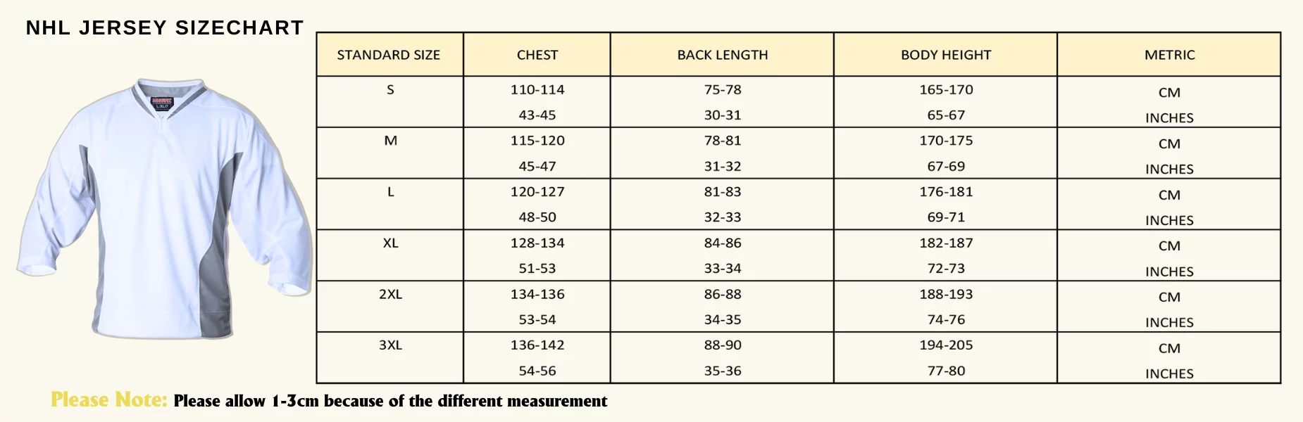 Size Chart 4