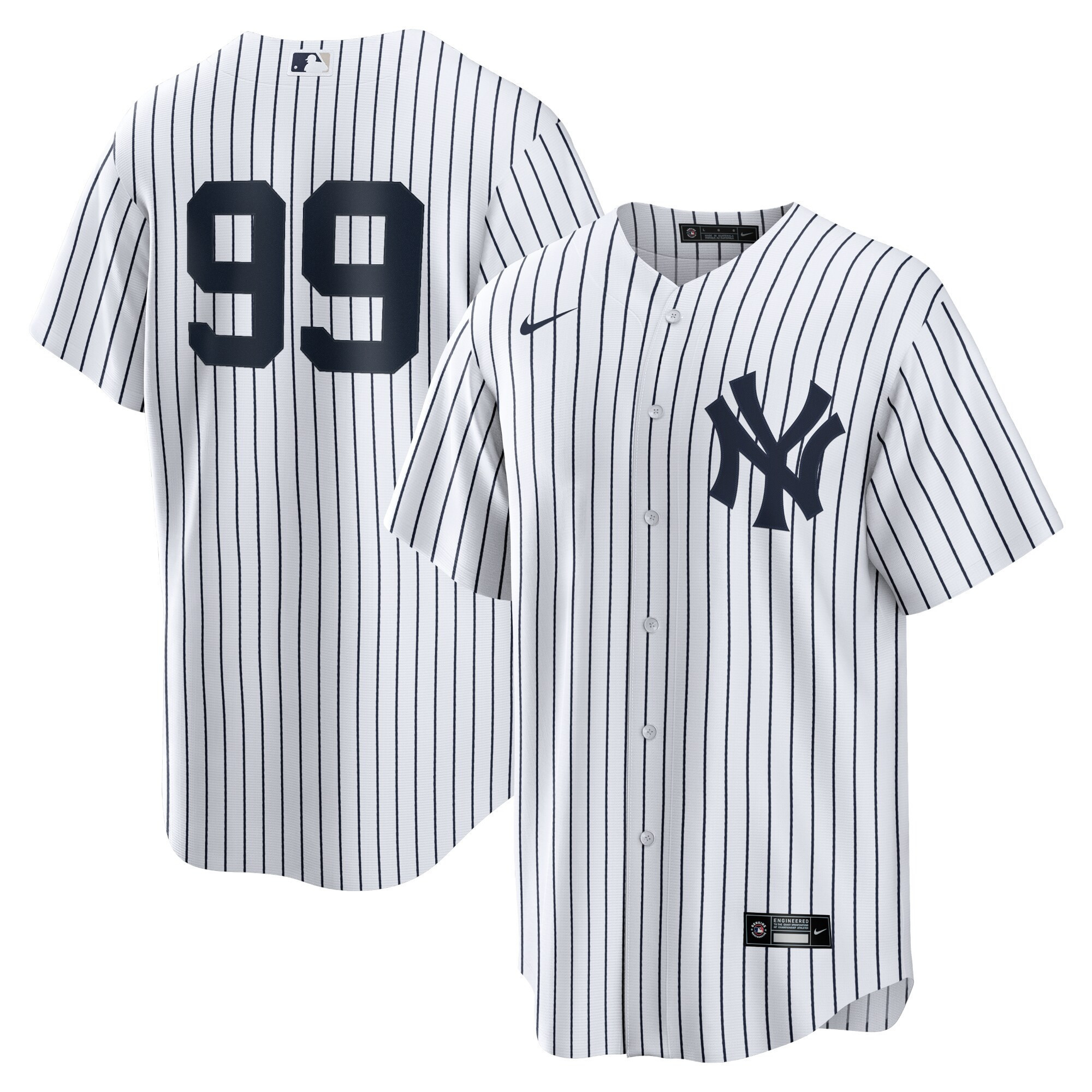 Aaron Judge New York Yankees Home Player Cool White Jersey V89