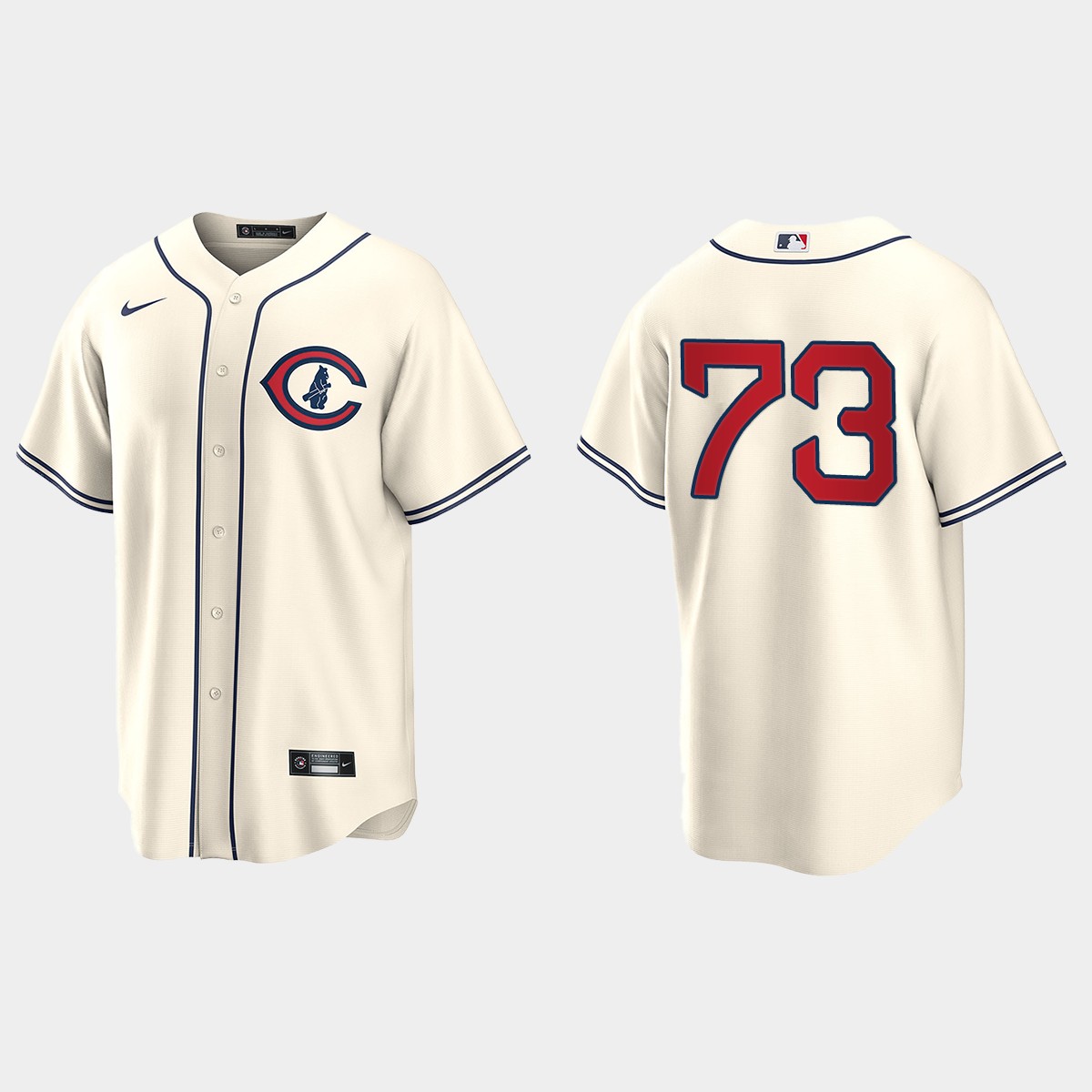 Adbert Alzolay Chicago Cubs 2022 Field of Dreams Jersey - Cream V12
