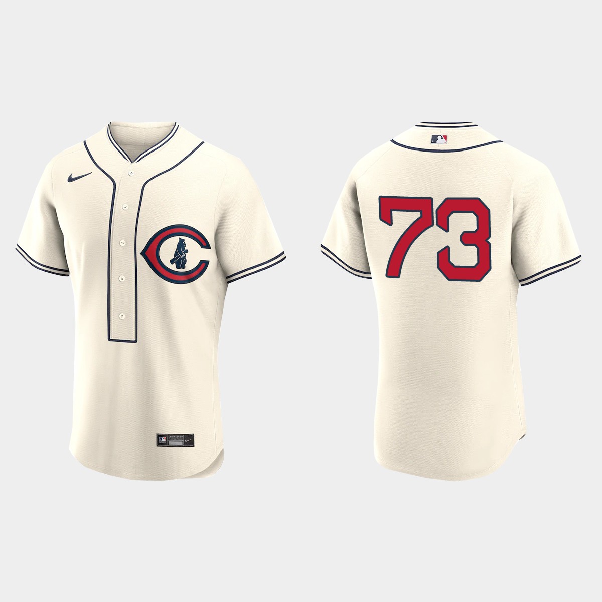 Adbert Alzolay Chicago Cubs 2022 Field of Dreams Jersey - Cream V14