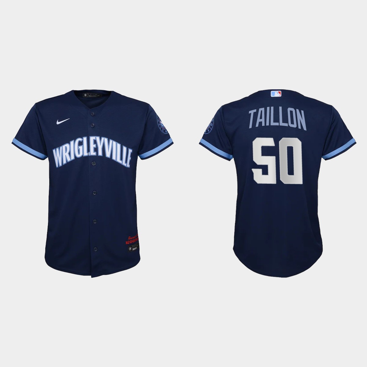 Youth Chicago Cubs Jameson Taillon Navy City Connect Jersey