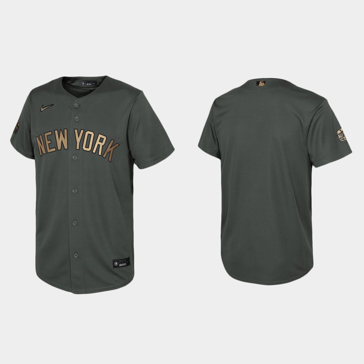 Youth New York Yankees Charcoal 2022 All-Star Game Jersey
