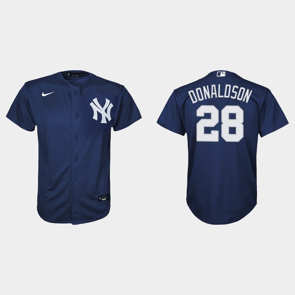Youth New York Yankees Josh Donaldson Navy Alternate Jersey