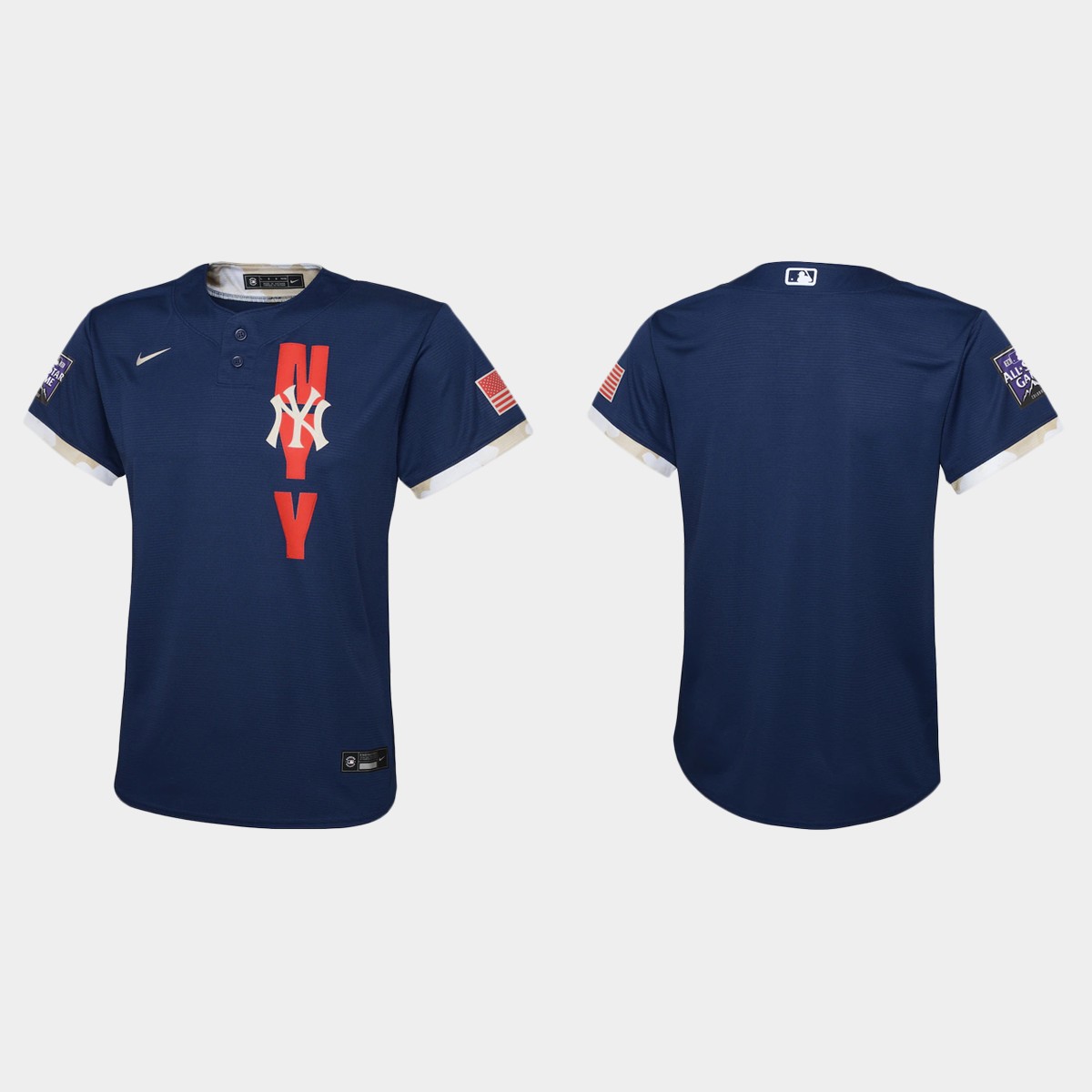 Youth New York Yankees Navy 2021 All-Star Game Jersey
