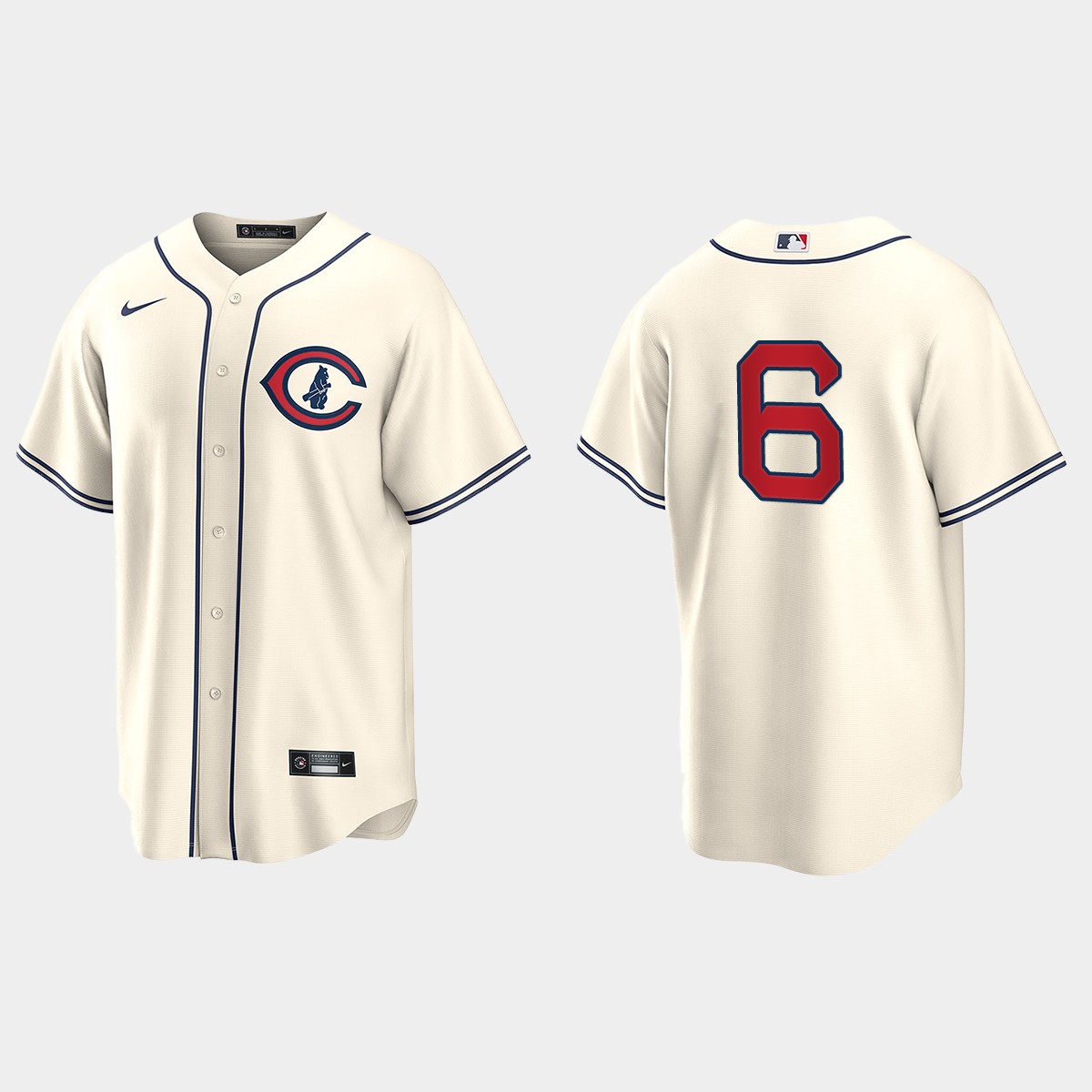 Zach McKinstry Chicago Cubs 2022 Field of Dreams Jersey - Cream V25