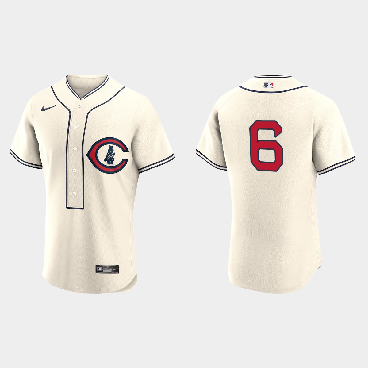 Zach McKinstry Chicago Cubs 2022 Field of Dreams Jersey - Cream V28