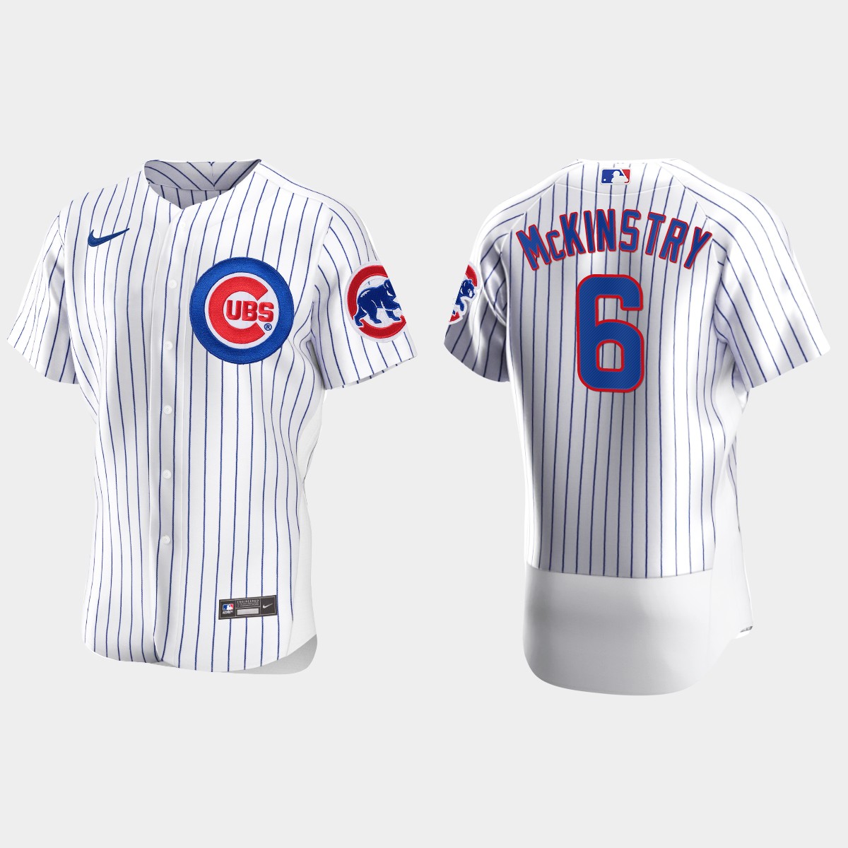 Zach McKinstry Chicago Cubs Home Jersey - White