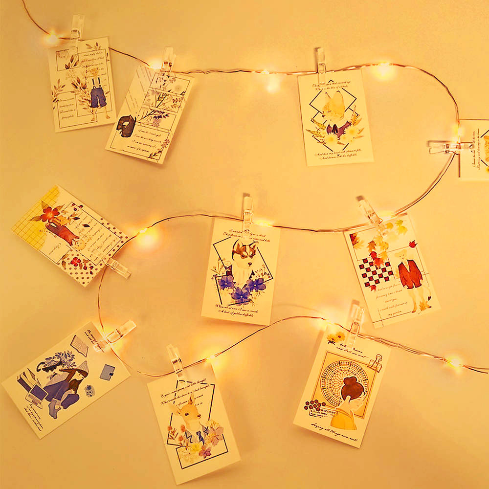 10M 50 LED Photo Clip USB LED String Lights - Image 5