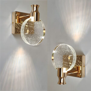 Alternative view of Modern Crystal Wall Lamp Led Lighting Luxury Glass