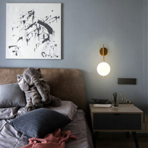 Alternative view of Modern Indoor LED Wall Lamp for Bedroom with 9W G9 Bulb
