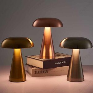 Alternative view of Nordic Led Gold Table Rechargeable Desktop Night Lights