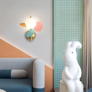 Alternative view of Macaron Wall Lights Creative Designer Parlor Kid's Bedroom