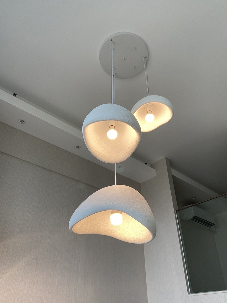Nordic Pendant Light Polysterene Loft Retro - Image 2