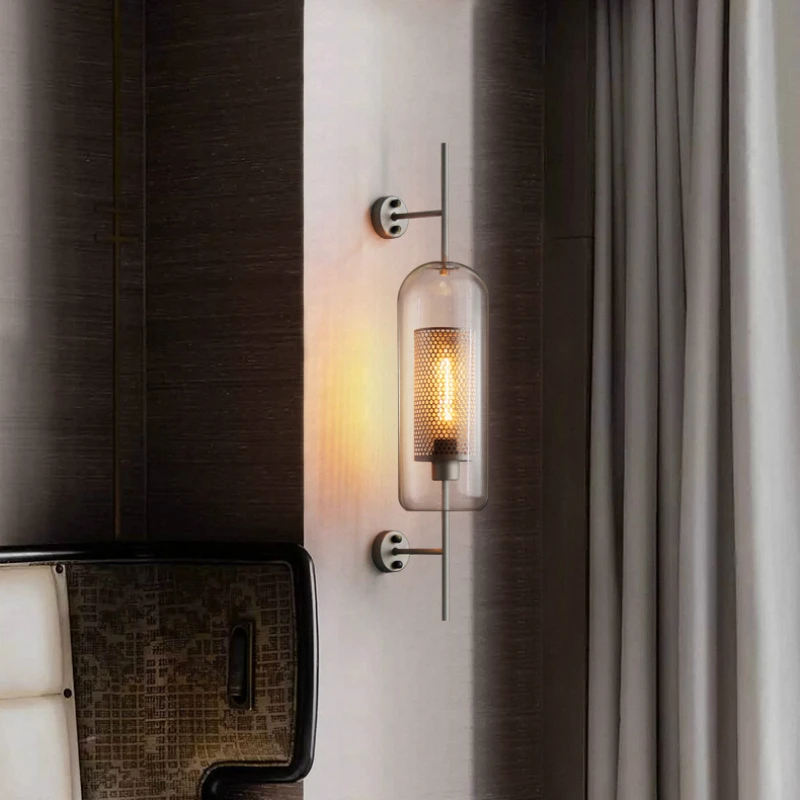 Modern Glass Wall Lamps Fixture Luminaire Sconce Lighting Bedside Living Room Home Decoration Aisel Horridor Golden Ball Light - Image 6